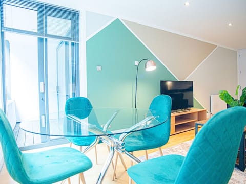 Building, Property, Furniture, Blue, Table, Green, Azure, Chair, Comfort, Shade