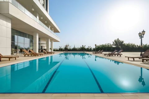 Seasonal outdoor pool