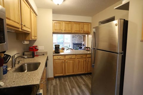 Fully Equipped Kitchen In Windsor Hill Condominium at Waterville Valley