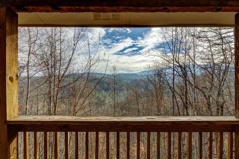 Gorgeous Seasonal Mountain View from the back porch
