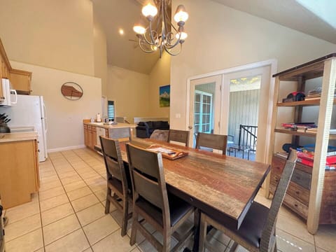 Gather around the dining room table for a meal, a game, or great conversation.