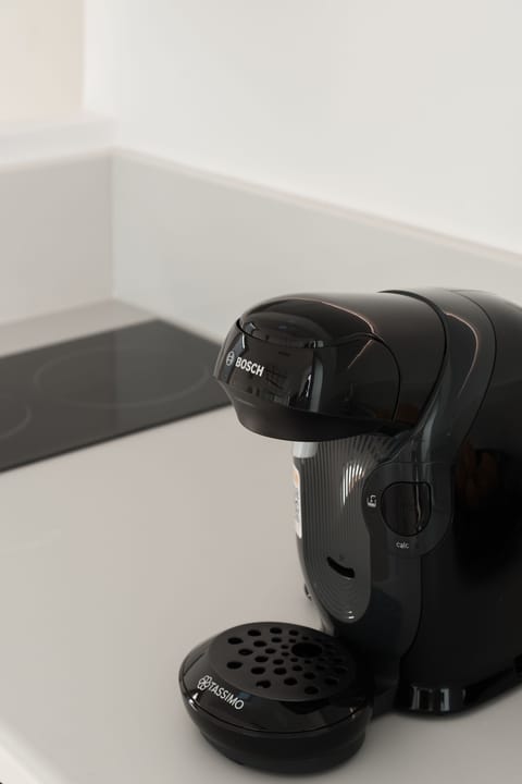 A Tassino espresso machine is also available at the villa. 