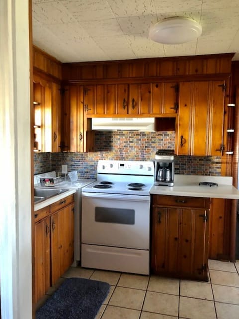 Fully stocked kitchen