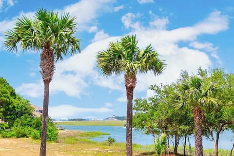 View from Private Patio (Harbour Town Lighthouse in Distance)