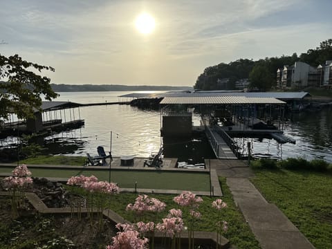 Soak up the views, play yard games, relax at the fire, or enjoy the water