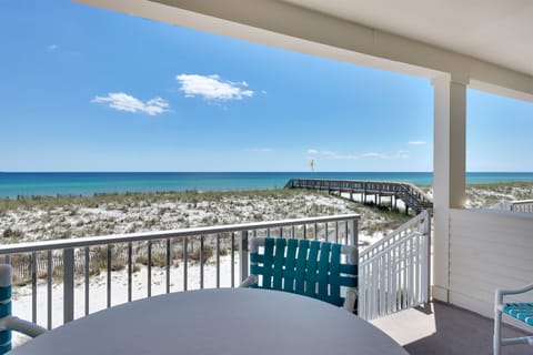View from main level patio
