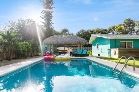 Let the sun's rays warm your skin while your relax by your private heated pool!