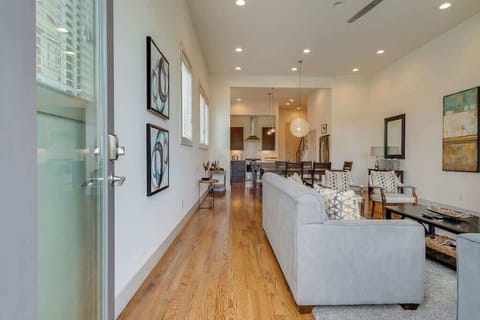 Front entrance with a clear path leading to the heart of the home.