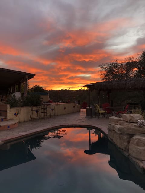 These beautiful sunsets are a common occurrence at “Hacienda El Nido”