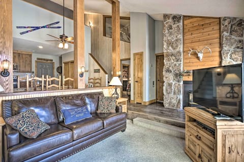 Granby Vacation Rental | 3BR | 3BA | Stairs Required | 1,250 Sq Ft | 2 Stories