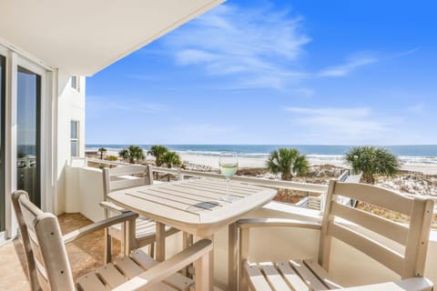 Beach front Balcony view