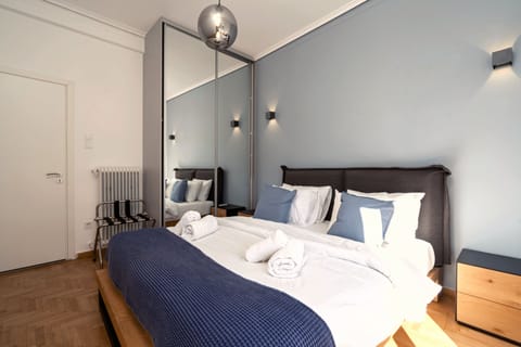 Design Apartment, City View | 2 bedrooms, premium bedding, in-room safe, individually decorated