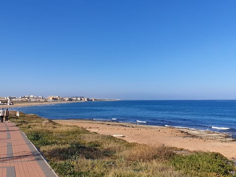The beautiful beach just 5 mins away.