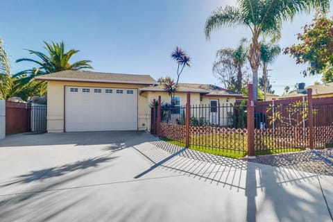 Full access to oversized garage (w/ garage door opener) and private yard
