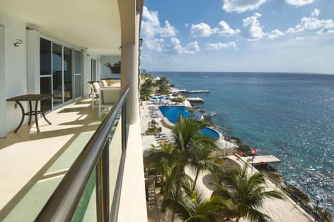Stunning 5th-floor views from the private terrace