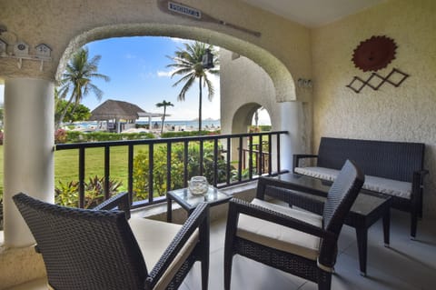 Beautiful views from the private terrace