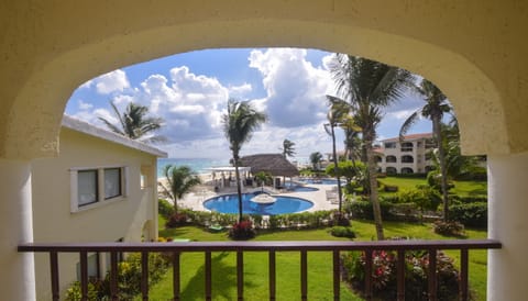 Views from the private terrace