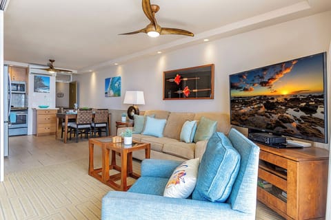 Pull out sofa sleeper in the living room