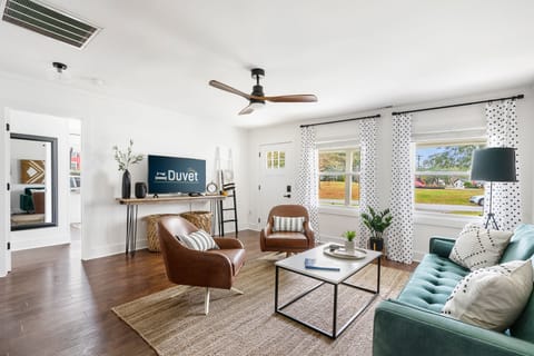 Living Room with Smart TV