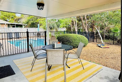 Shore Beats Work- Come Relax in the Cozy Backyard