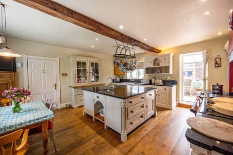 Ground floor: The magnificent farmhouse kitchen