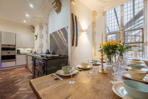 The Chapel, North Elmham: Looking to the kitchen from the dining area