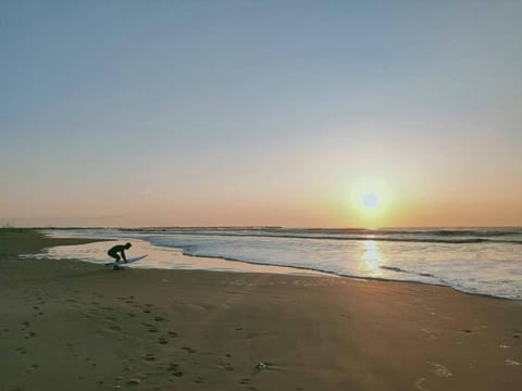 Private beach nearby, white sand