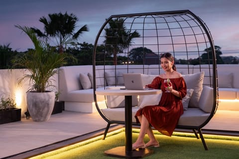 Rooftop terrace