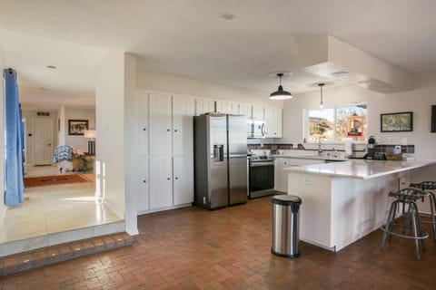 kitchen equipped with new appliances