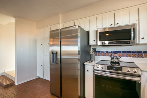 new fridge and stove