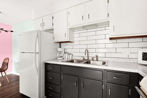 Fresh coffee, sugar, and creamer provided for every stay!