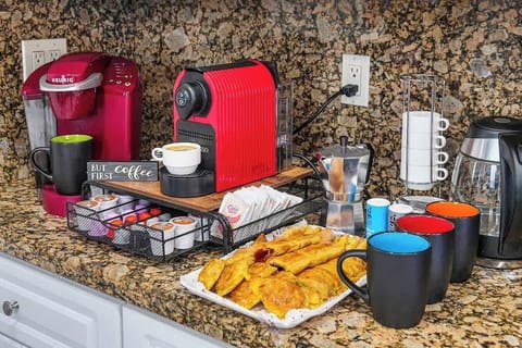 25 cuban pastries delivered fresh next day you check in :) with 3 different types of coffees.