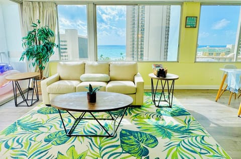 Direct ocean view from your living room
