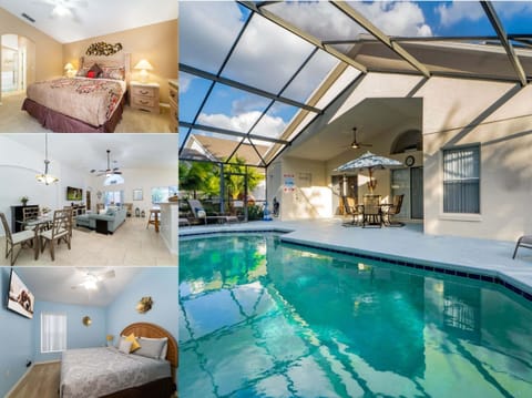 Vacation rental near Diseny managed by Orlando rent a villa with screened in private pool