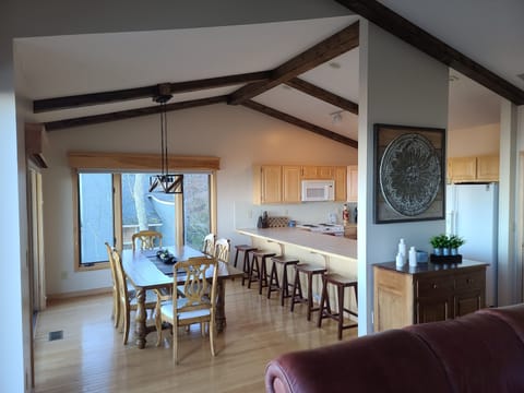 Upper level. Open living space.