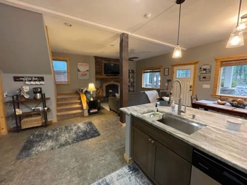 Updated granite counters