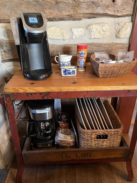 Coffee Bar with Keurig and drip coffee makers