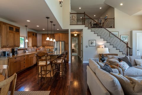 Kitchen and Hall to Master