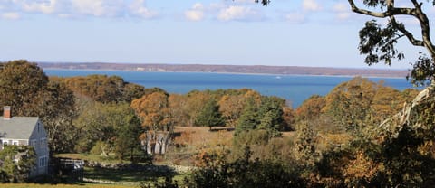 Sweeping view of the Vineyard Sound and Naushon Island