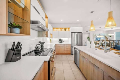 Kitchen - Oversized Refrigerator - Dishwasher - Oven - &amp; Large Gas Stove