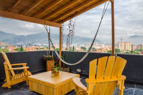 Private rooftop terrace