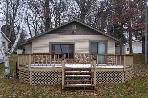Large deck to enjoy your coffee!
