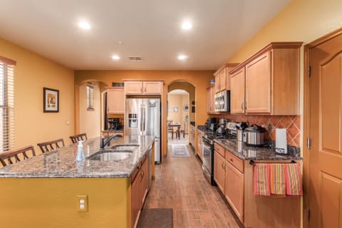 Kitchen through to Dining Room