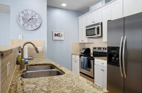 Fully stocked kitchen with all the items you'll need to cook fabulous meals.