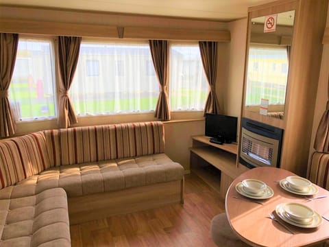 Standard Mobile Home | Living area | 20-inch flat-screen TV with digital channels, TV