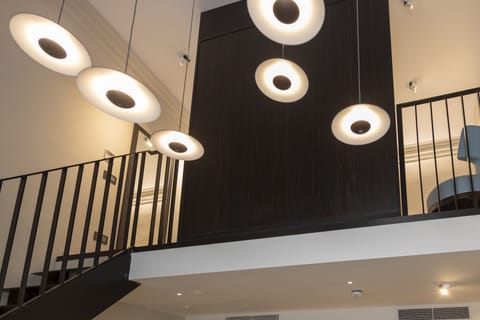 Duplex Suite, 1 Bedroom | Memory foam beds, minibar, in-room safe, desk