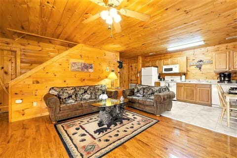 Please enjoy putting your feet up on the new sleeper sofa and love seat.