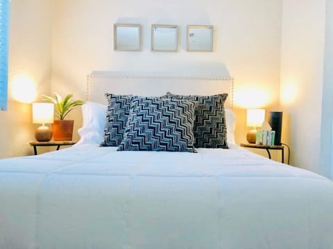Second Bedroom with a full bed and TV