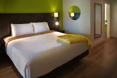 Premium bedding, memory foam beds, free WiFi, bed sheets