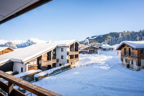 Open the door and step out onto your private balcony or loggia and enjoy the beautiful mountain view. Please note views vary.